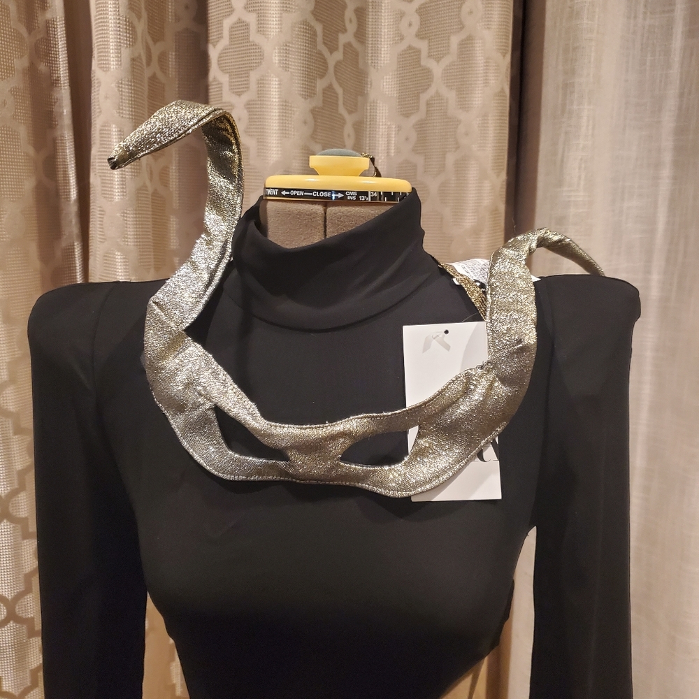 Limited eddition ZARA evening dress with mask. Size S